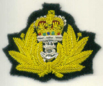 ROYAL NAVAL OFFICER Beret Badge